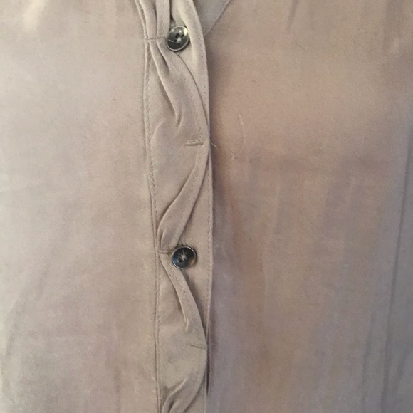 Express satin button up shirt - Picture 3 of 7